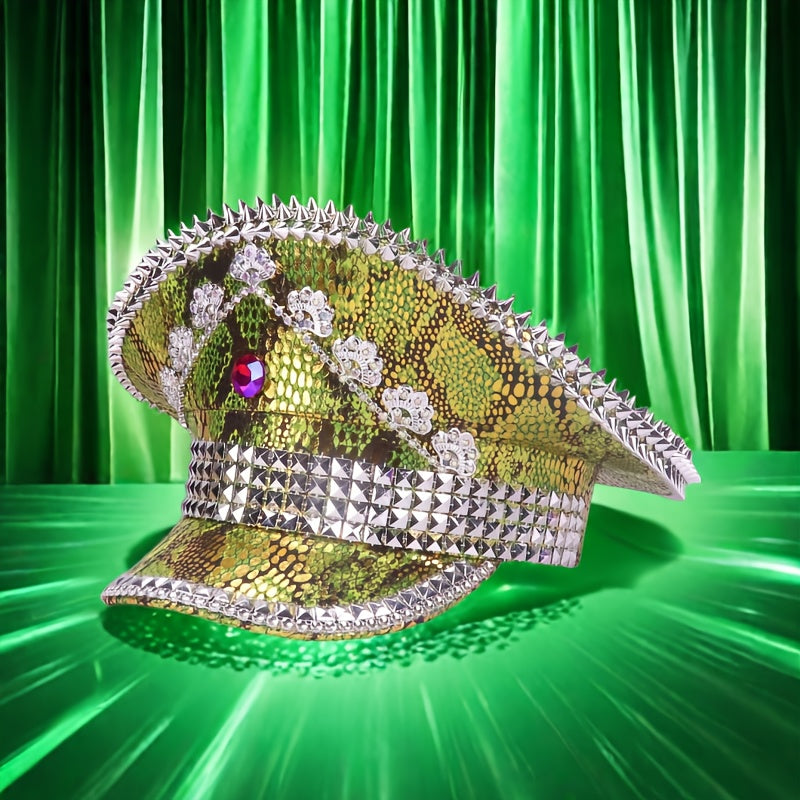 Spiked Military Hat