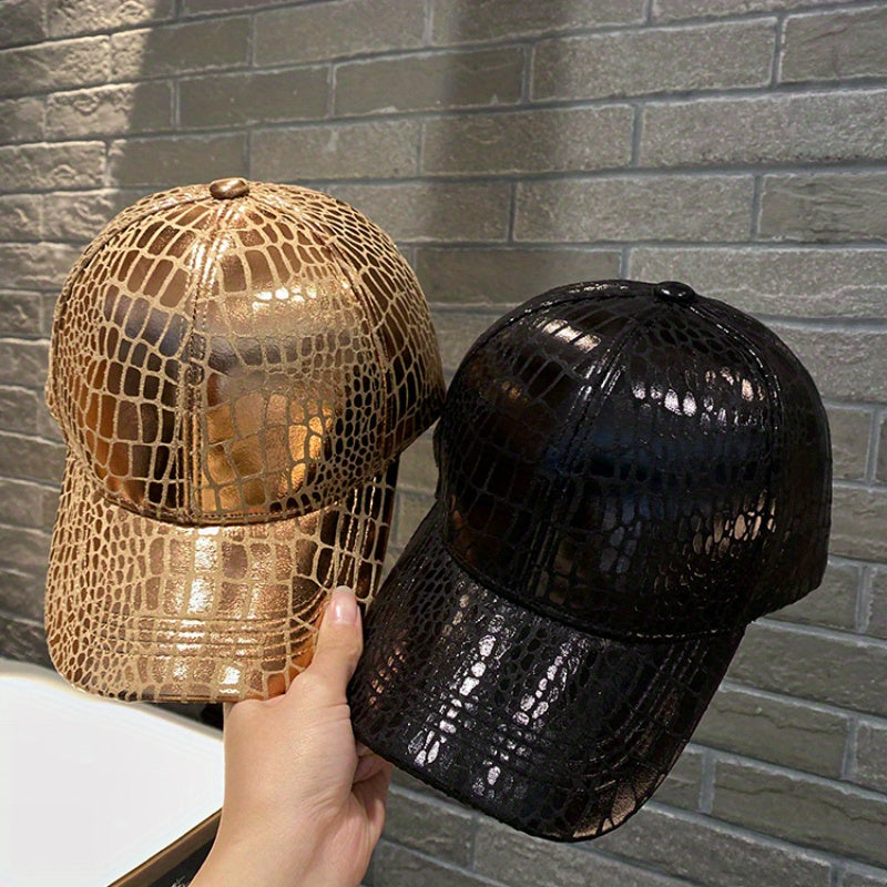 Crocodile Pattern Baseball Caps