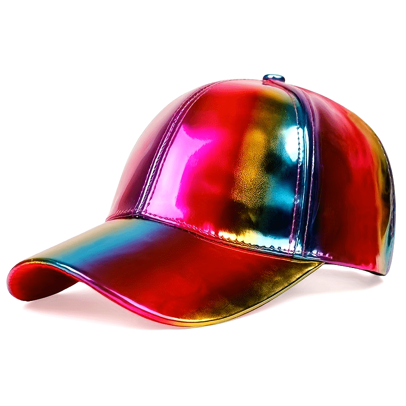 Laser PU Baseball Cap