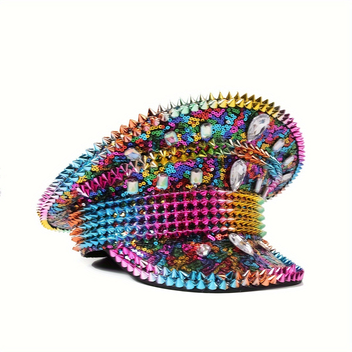 Rhinestone Captain Hat