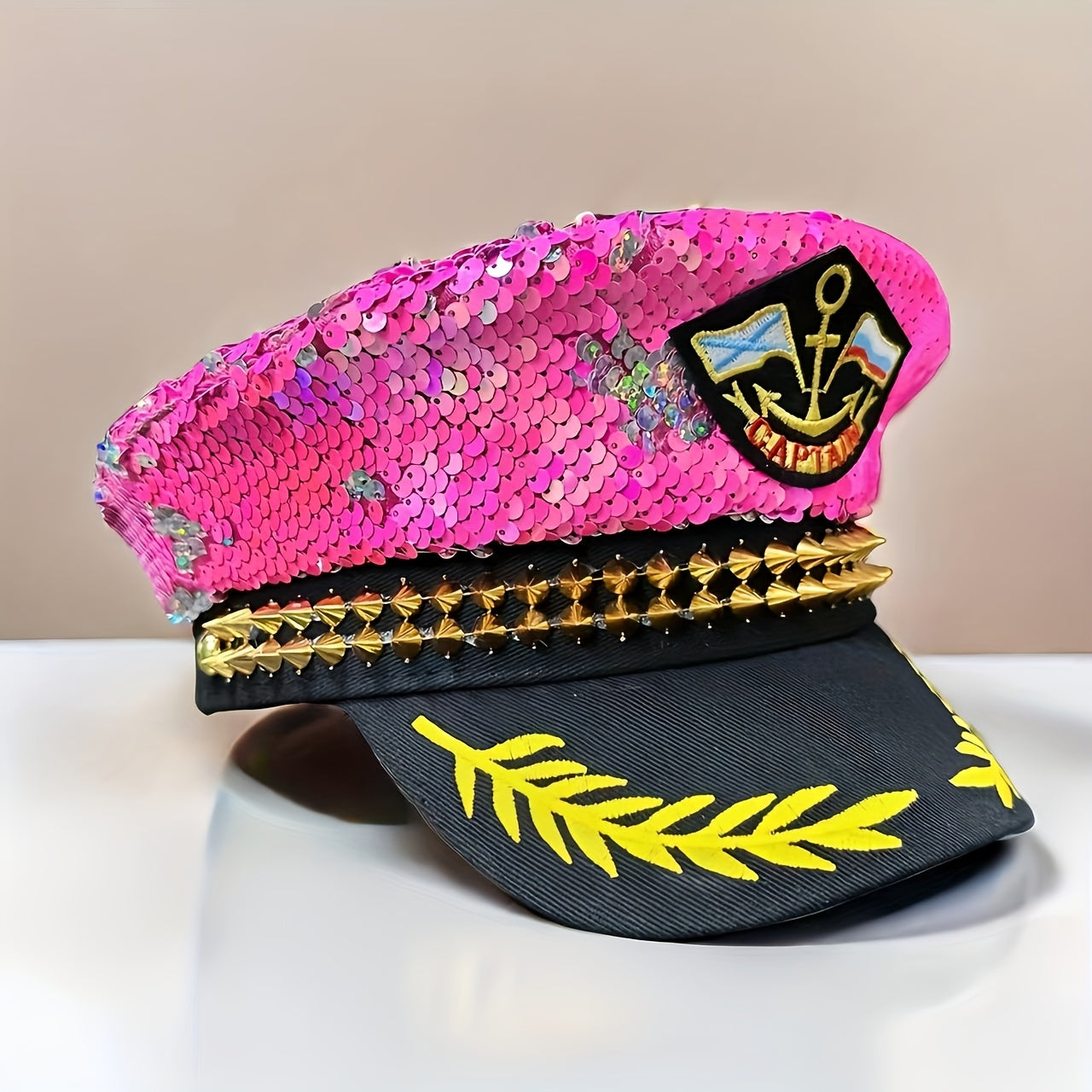 Sequined Captain's Hat