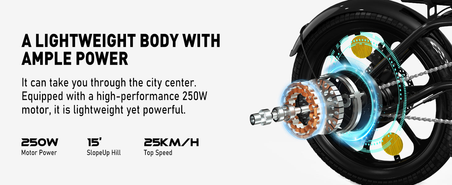 HITWAY BK35 Folding Electric Bike