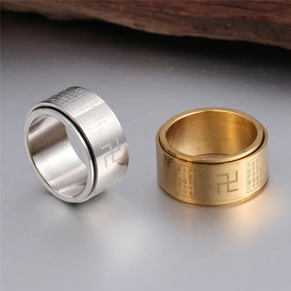 Anxiety Fidget Spinner Rings