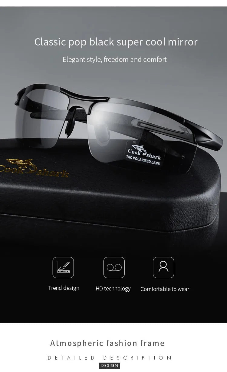 Cook Shark's  aluminum magnesium sunglasses