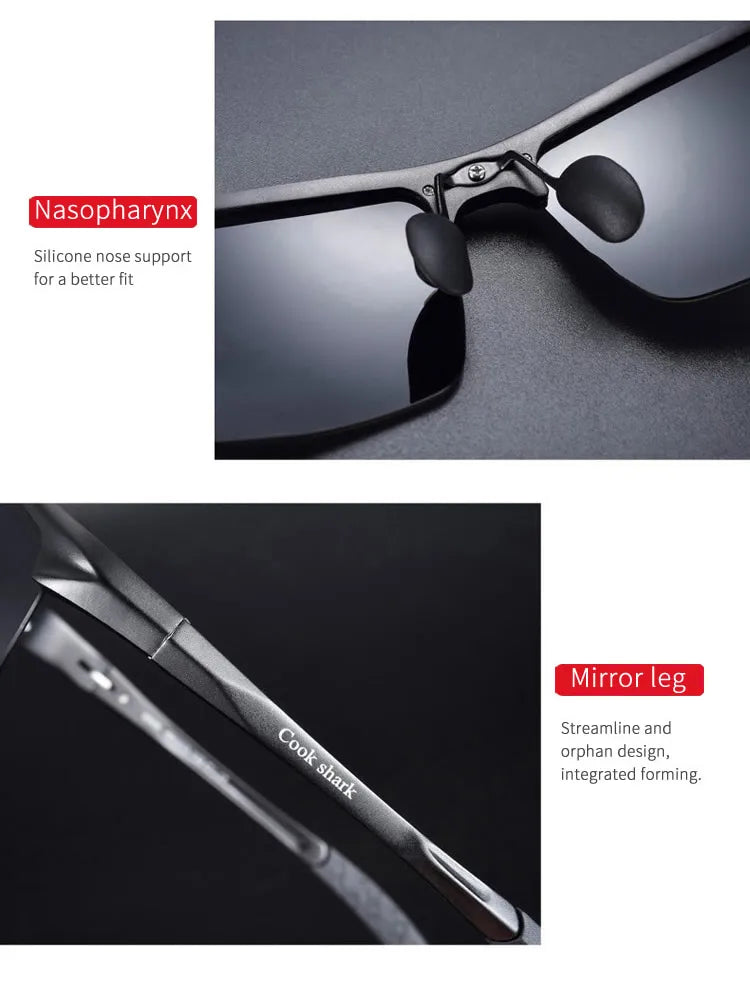 Cook Shark's  aluminum magnesium sunglasses
