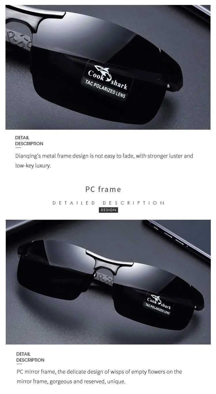 Cook Shark's  aluminum magnesium sunglasses
