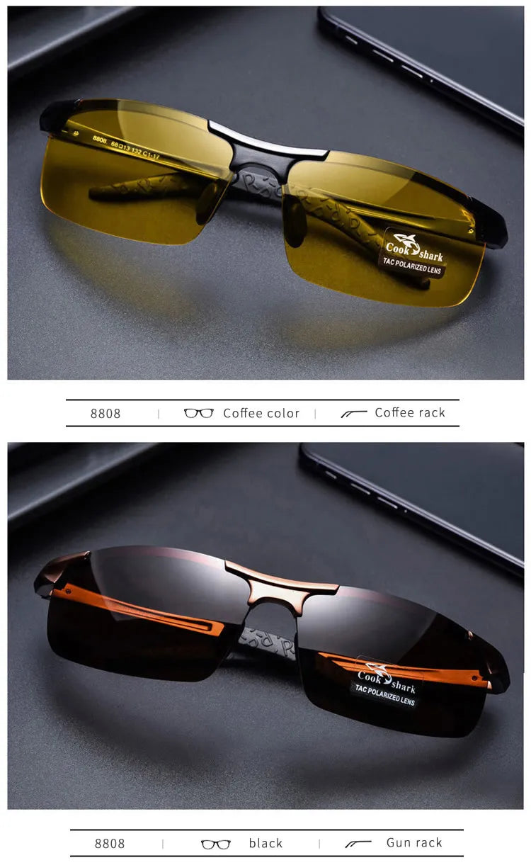 Cook Shark's  aluminum magnesium sunglasses