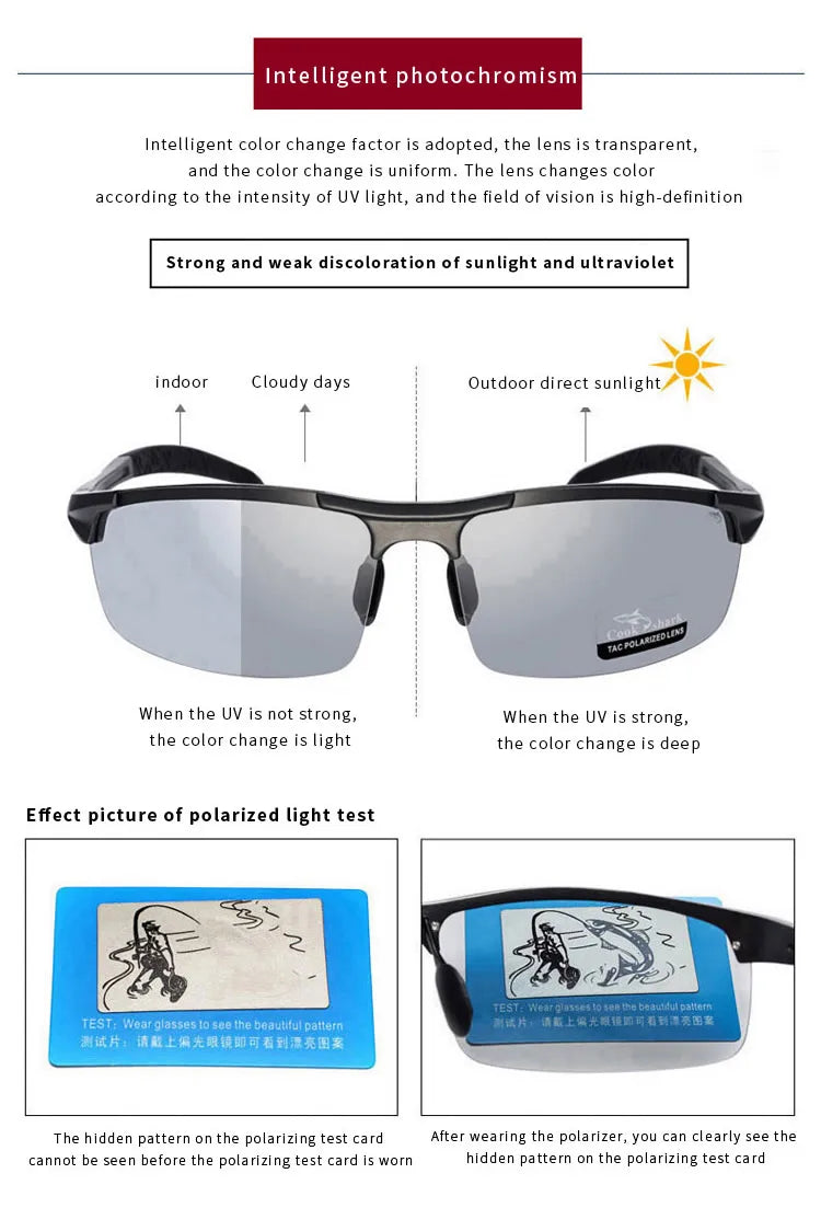 Cook Shark's  aluminum magnesium sunglasses