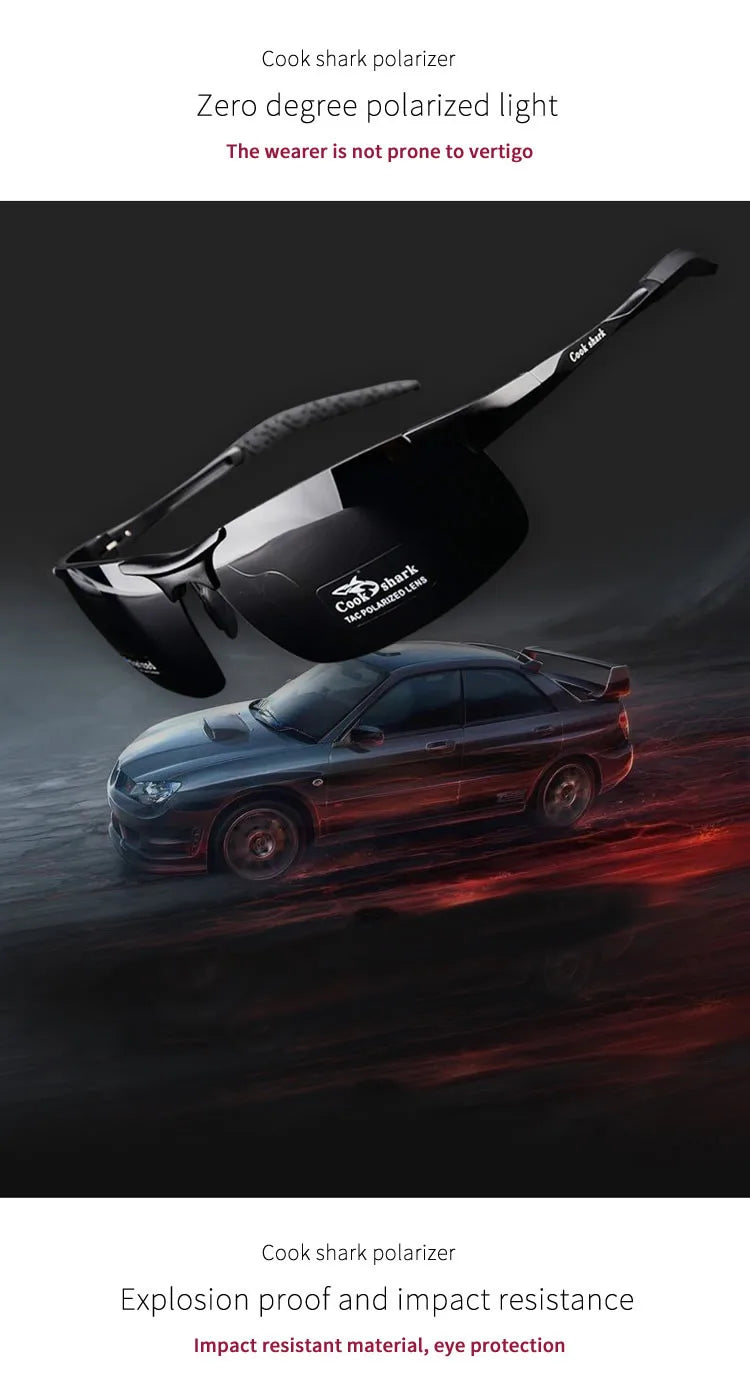 Cook Shark's  aluminum magnesium sunglasses