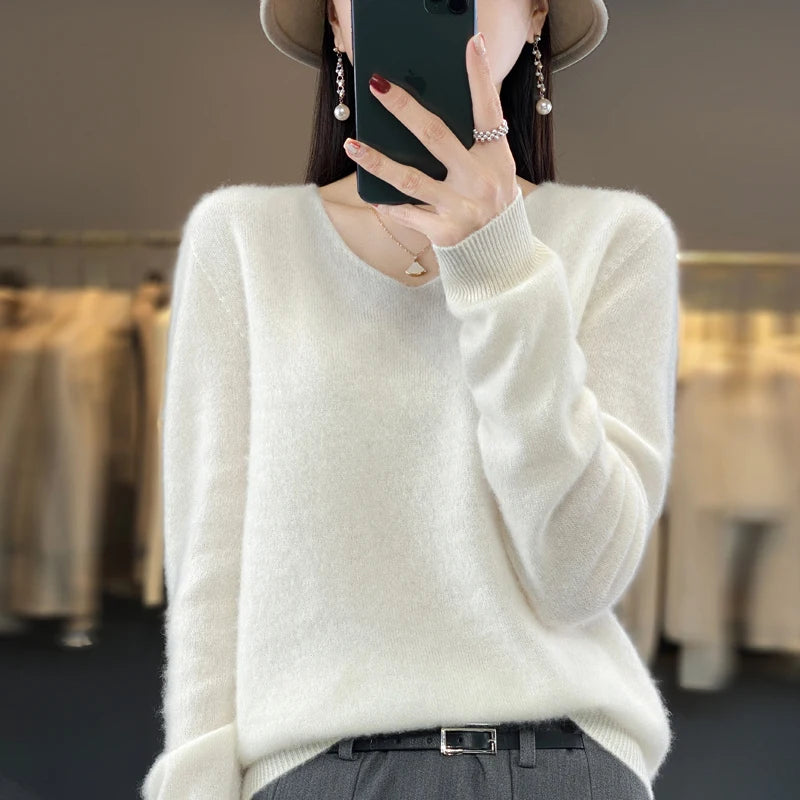 100% pure wool cashmere sweater