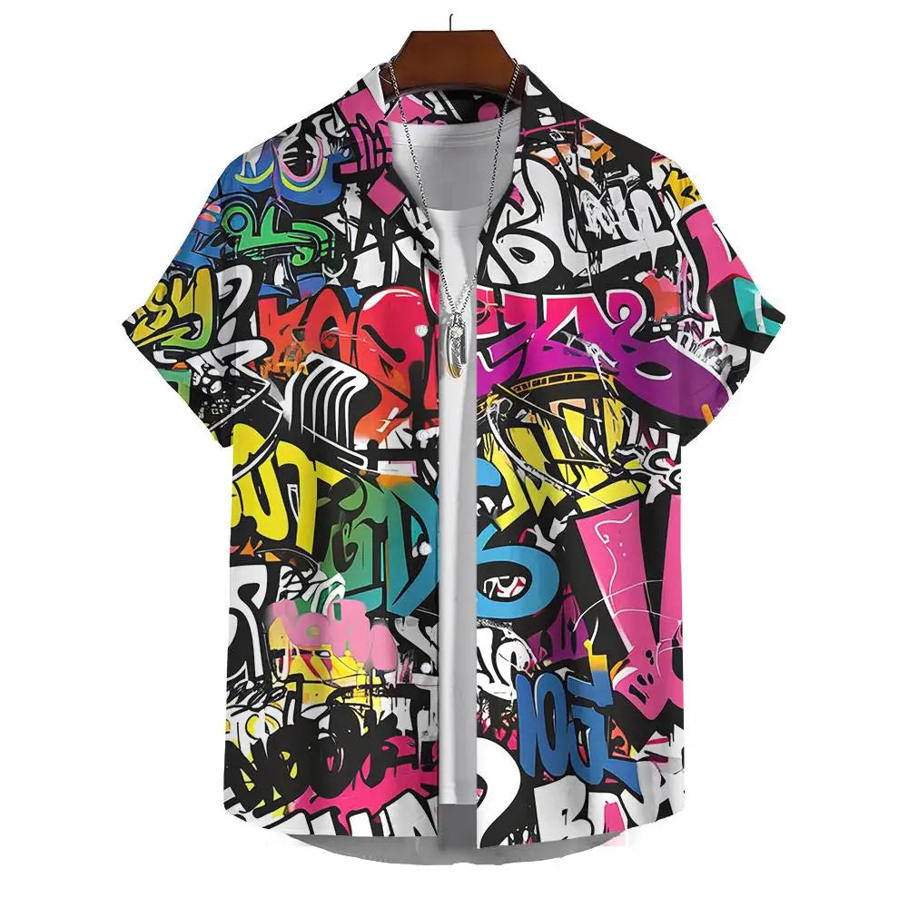 Hawaiian Shirt Short-Sleeved Shirt
