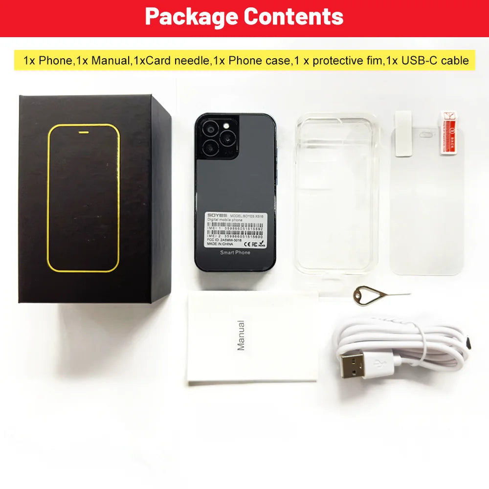 SOYES XS16 Mini 4G LTE Android10.0 Smartphone