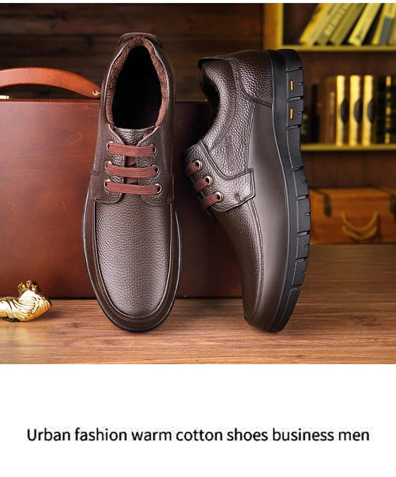 Retro Men Business Luxury Brand Loafers