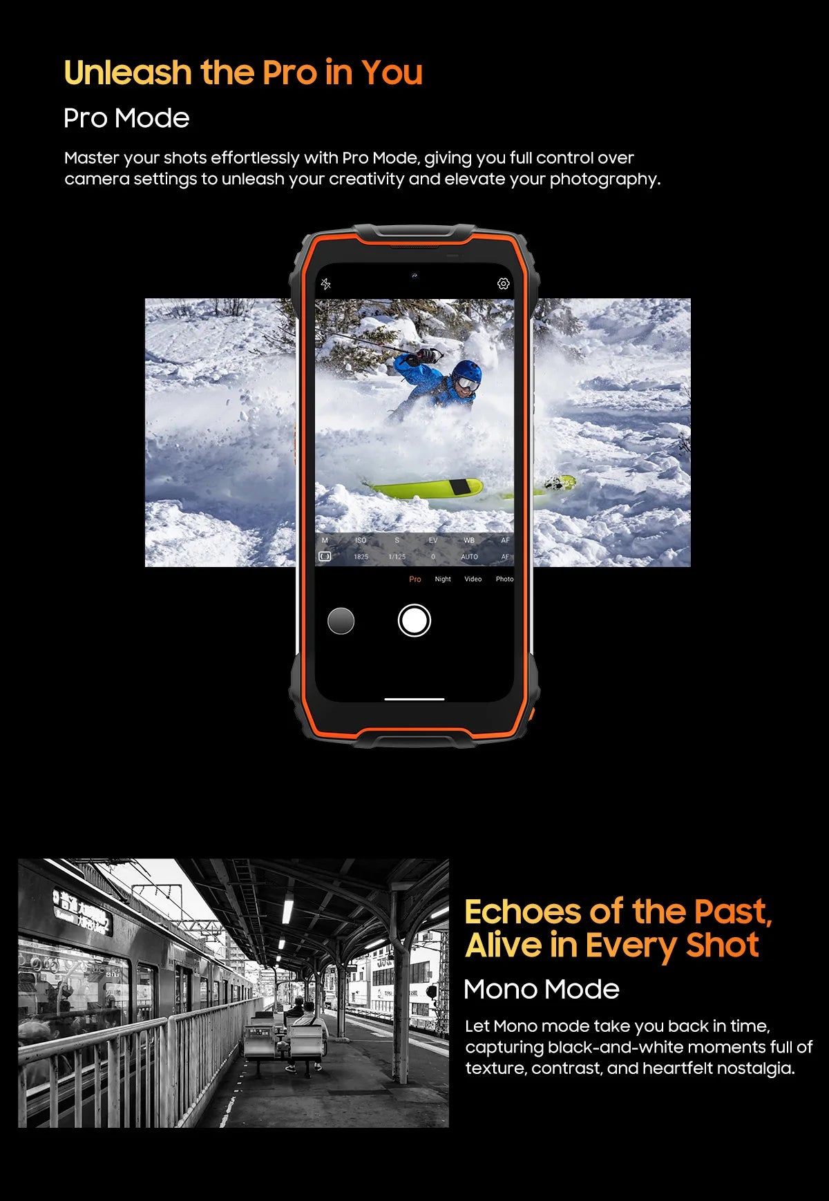 OSCAL PILOT 1 Rugged Phone,