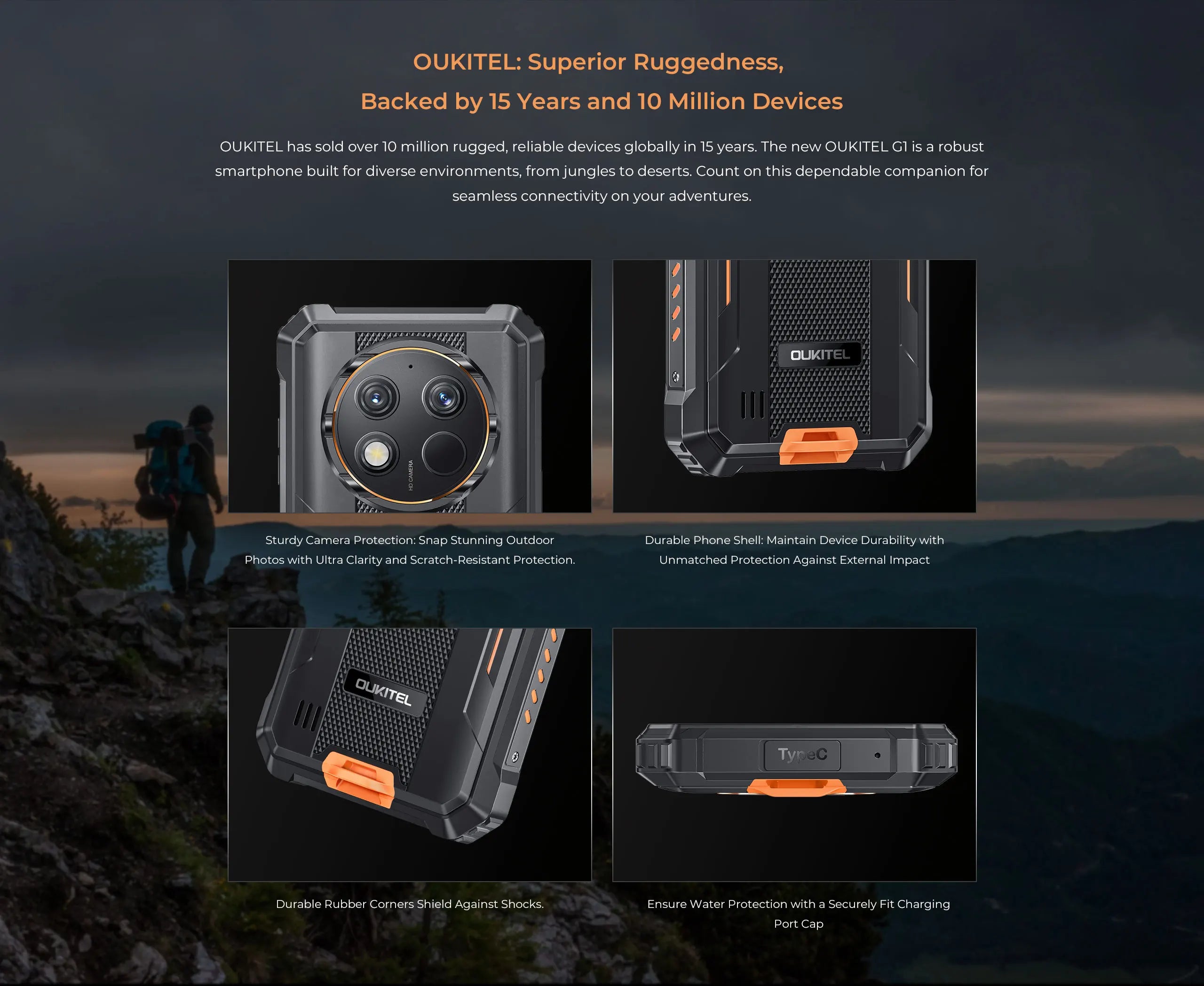 Oukitel G1 Rugged smartphone