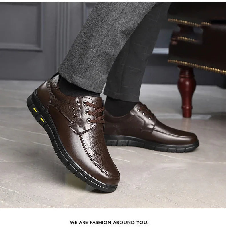 Retro Men Business Luxury Brand Loafers