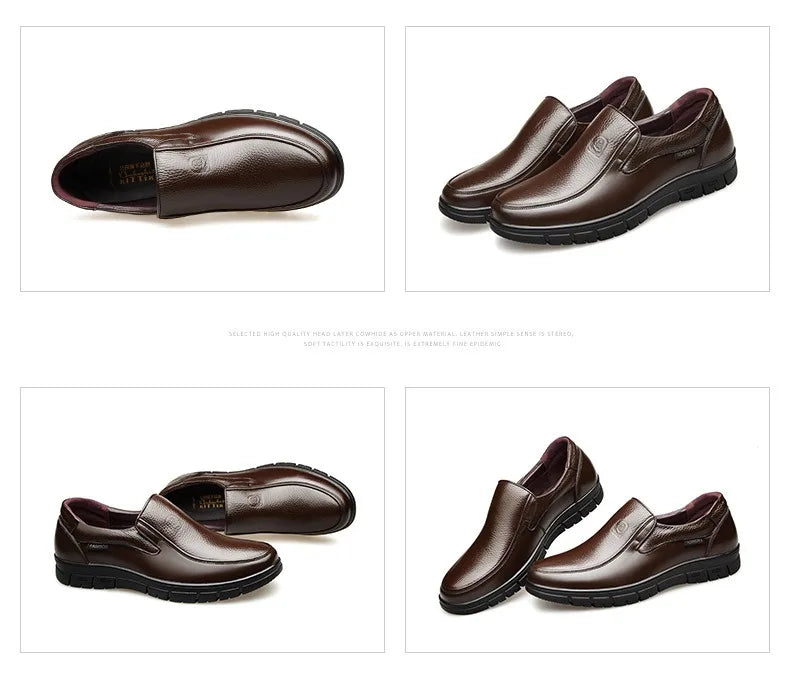 Genuine Leather Casual Shoes