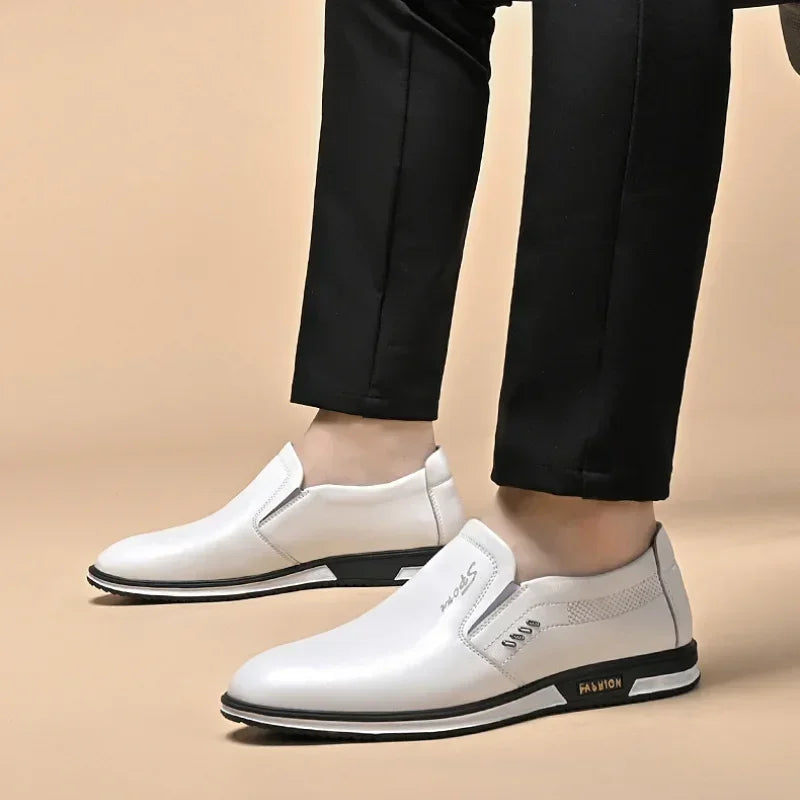 Leather Shoes Loafers