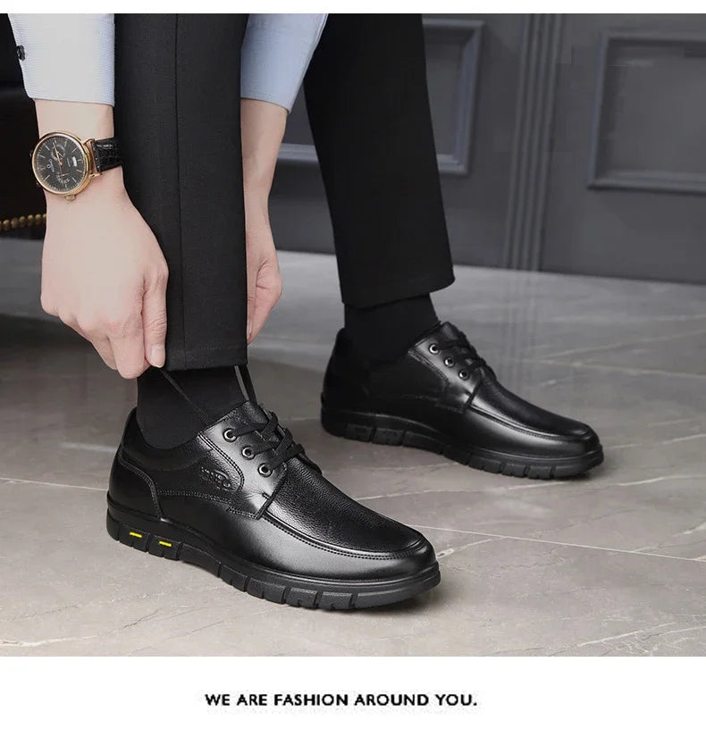 Retro Men Business Luxury Brand Loafers