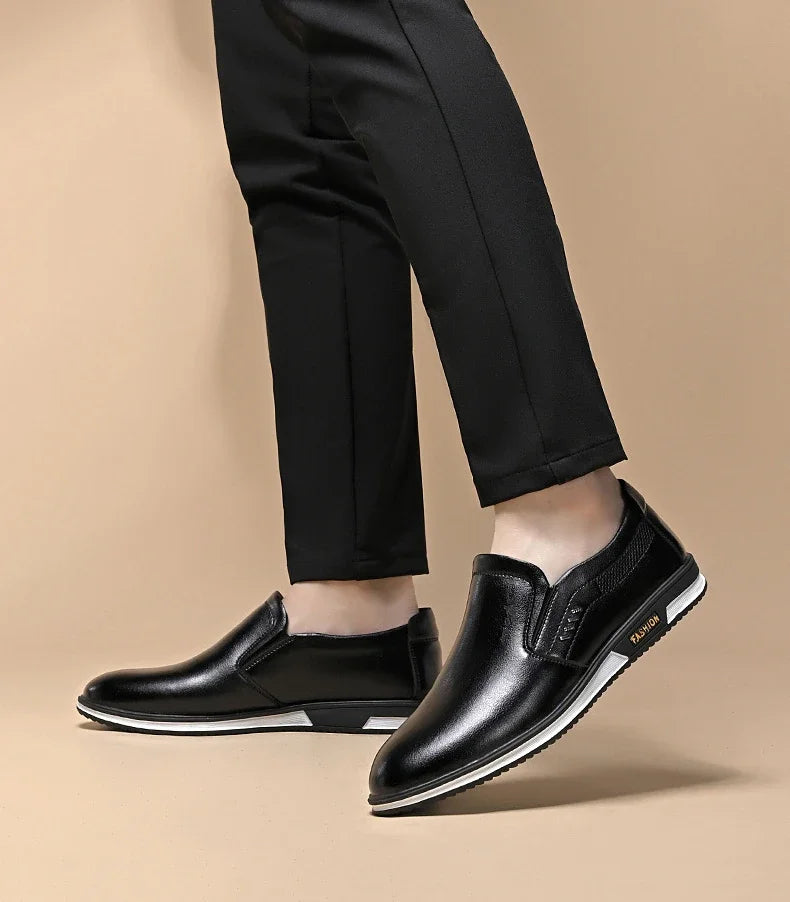 Leather Shoes Loafers