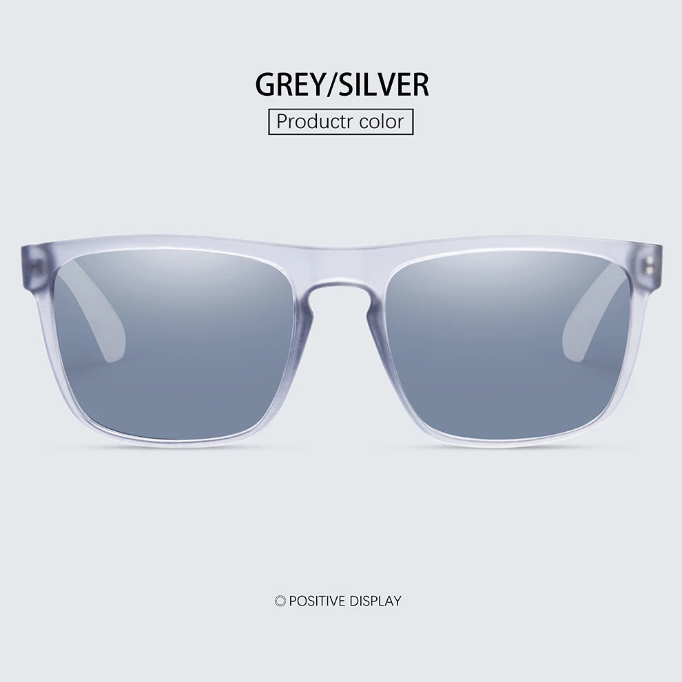Ravenisa Square Vintage Polarized Sunglasses