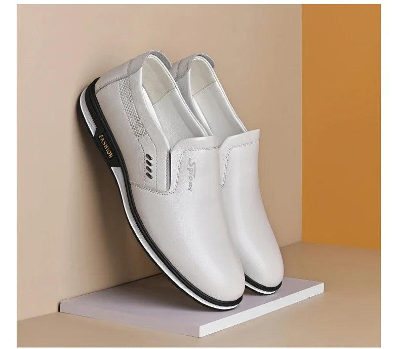 Leather Shoes Loafers