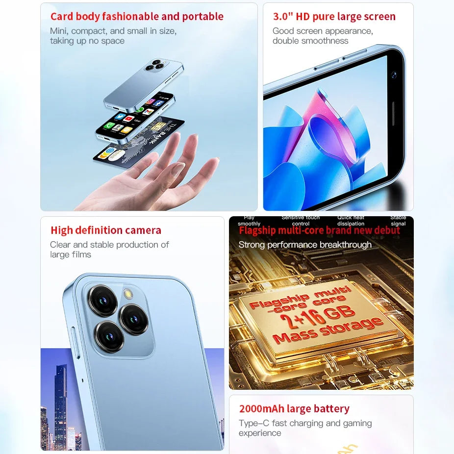 SOYES XS16 Mini Android10.0 Smartphone