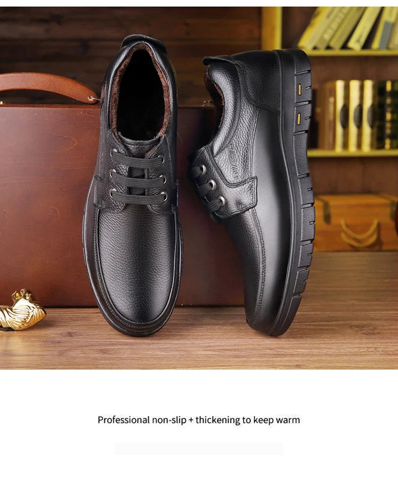 Retro Men Business Luxury Brand Loafers