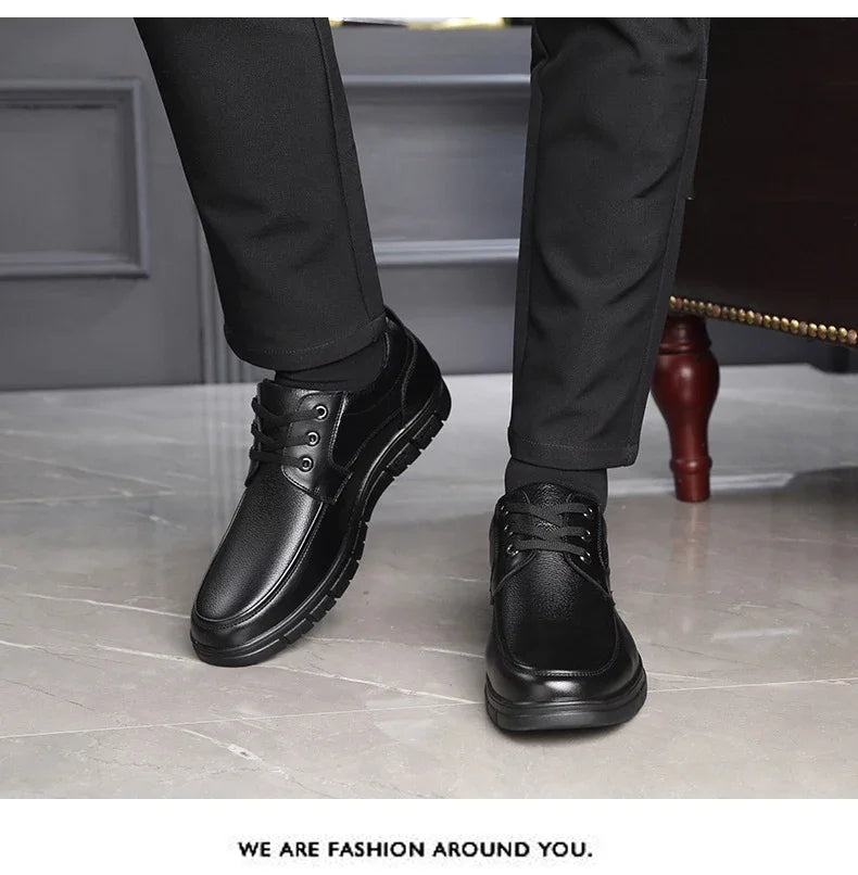 Retro Men Business Luxury Brand Loafers