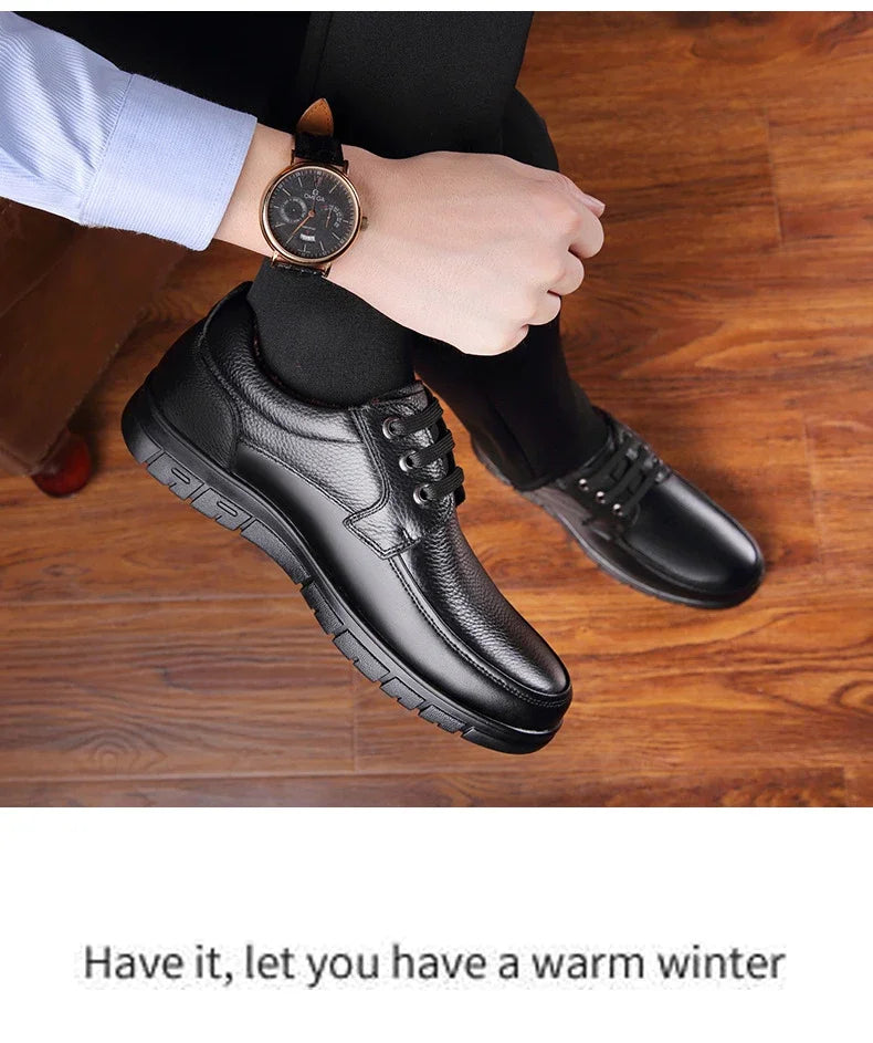 Retro Men Business Luxury Brand Loafers