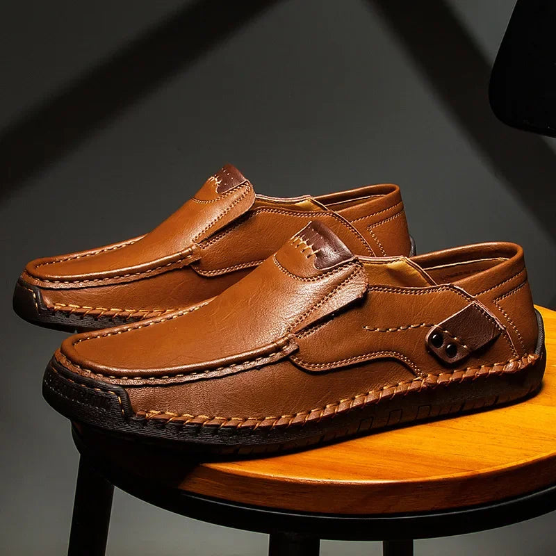 Loafers Breathable Slip on Italian  Shoes