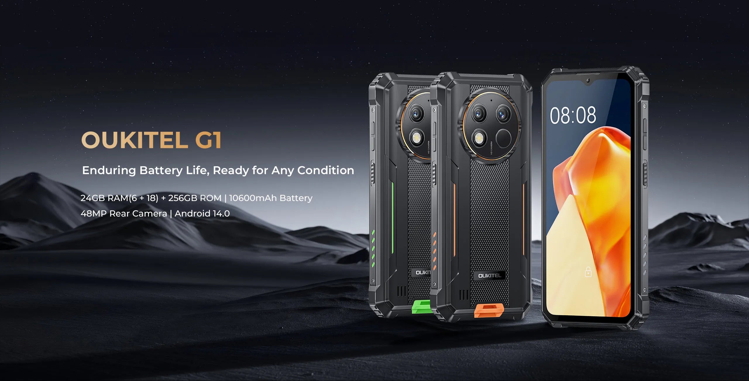 Oukitel G1 Rugged smartphone