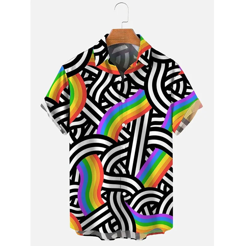 Harajuku 3D Printing Hentai Styles Shirts