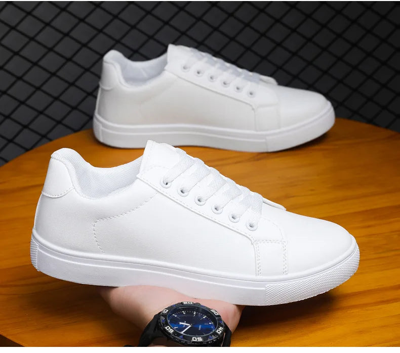 White / Black Men Shoes