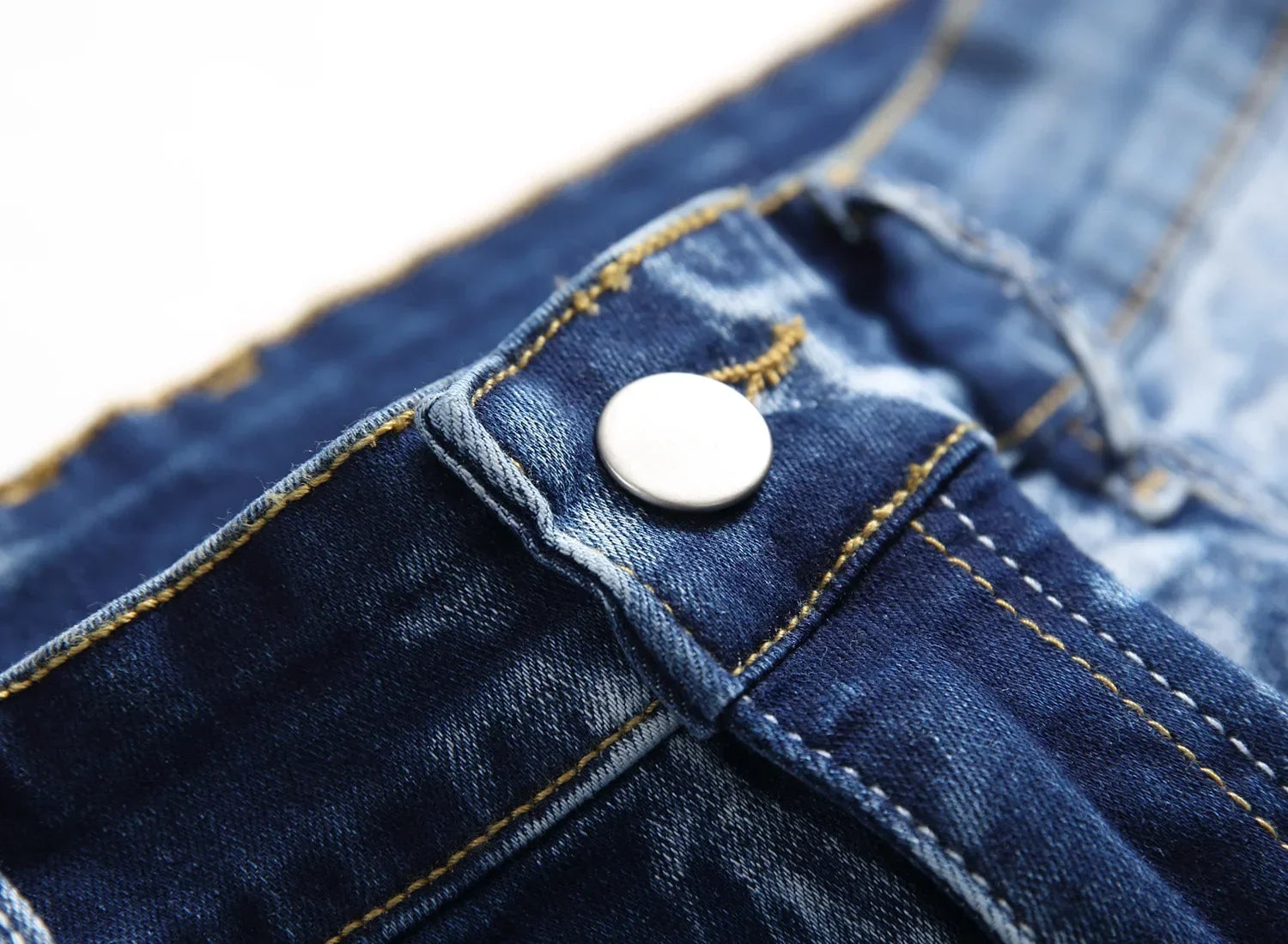 Fashion Print  Elasticity Slim Skinny Jeans