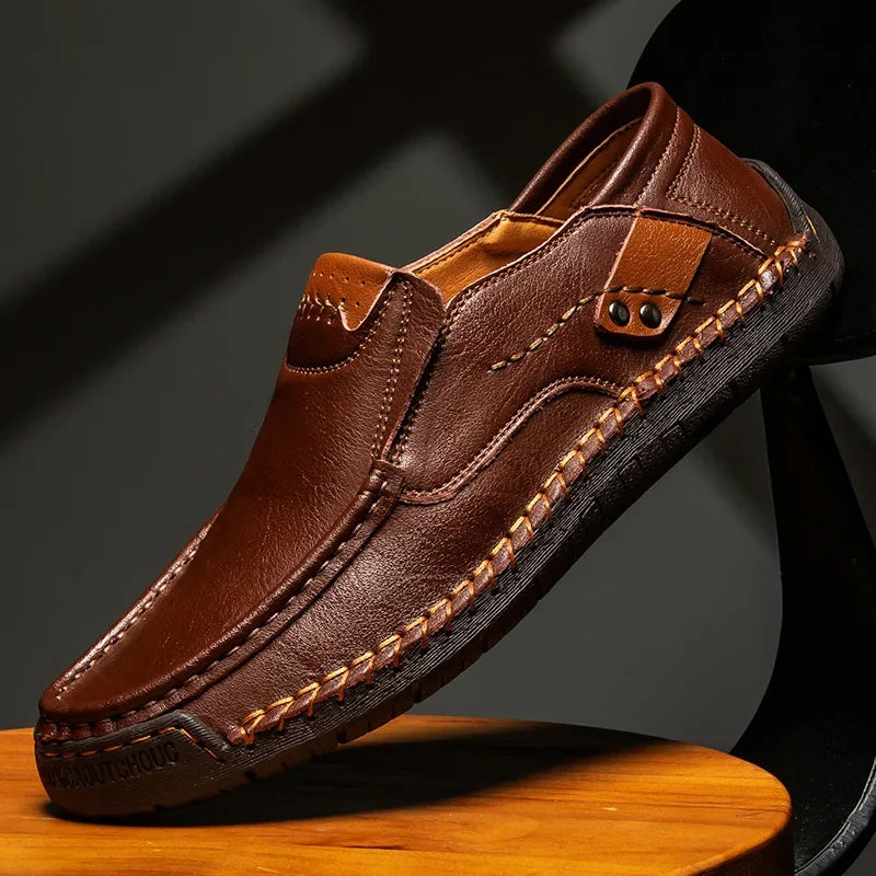 Loafers Breathable Slip on Italian  Shoes