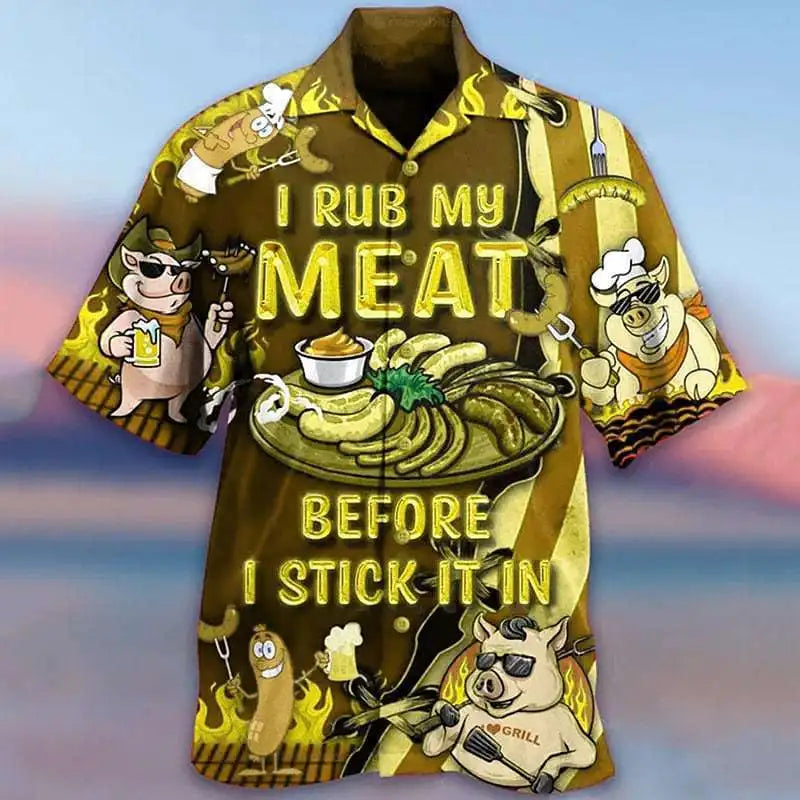 Cartoon 3D Printed shirts