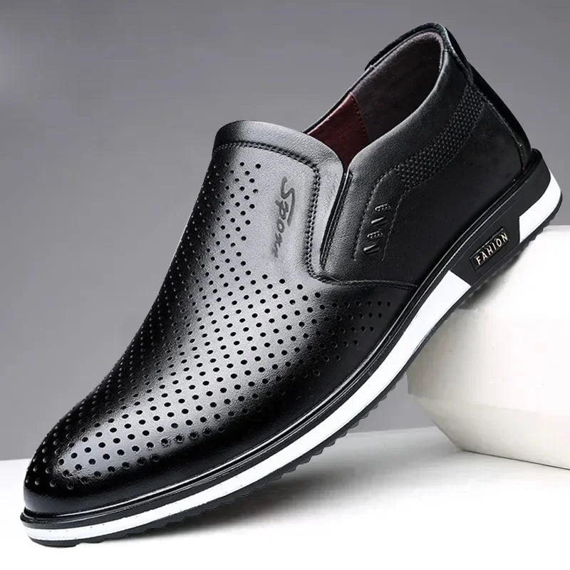 Leather Shoes Loafers