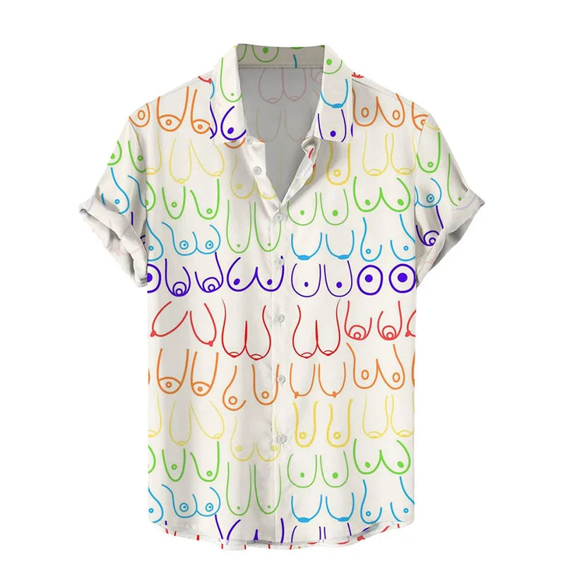 Harajuku Summer 3D Printed Shirts