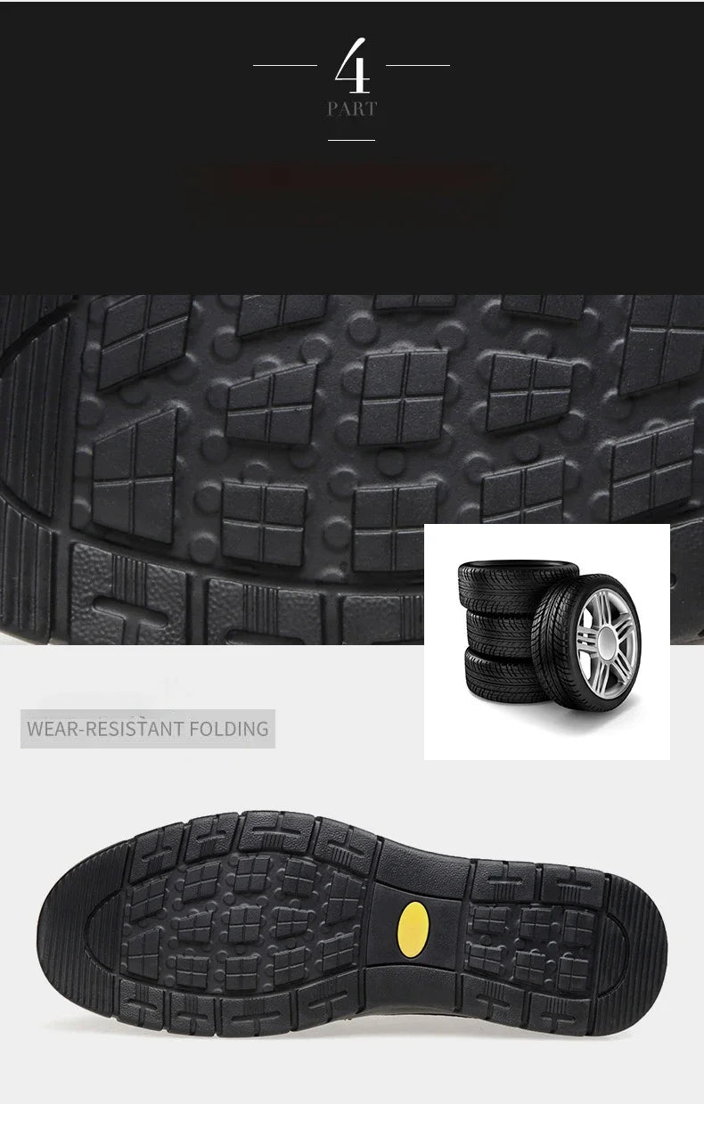 Retro Men Business Luxury Brand Loafers