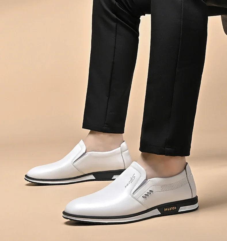 Leather Shoes Loafers