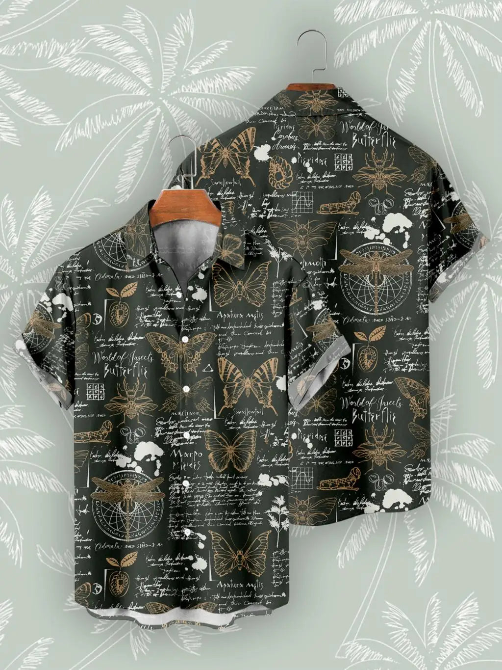 Hawaiian print shirts