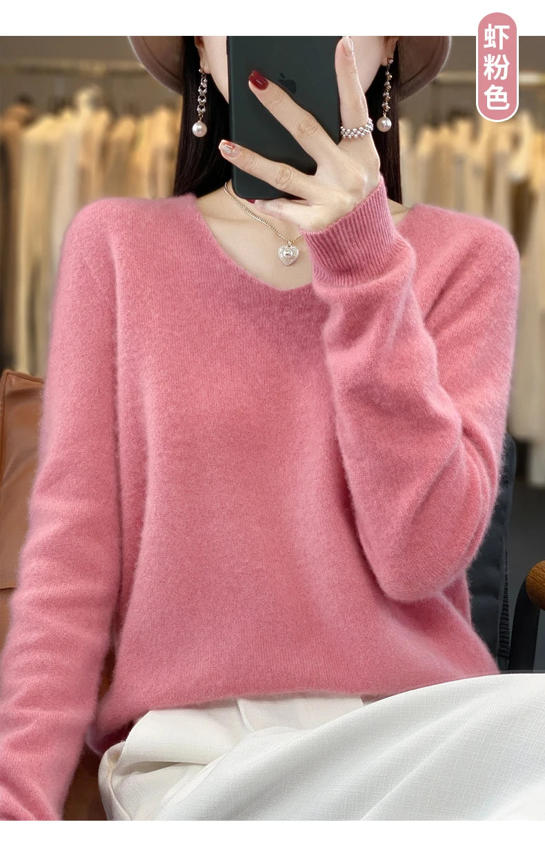 100% pure wool cashmere sweater