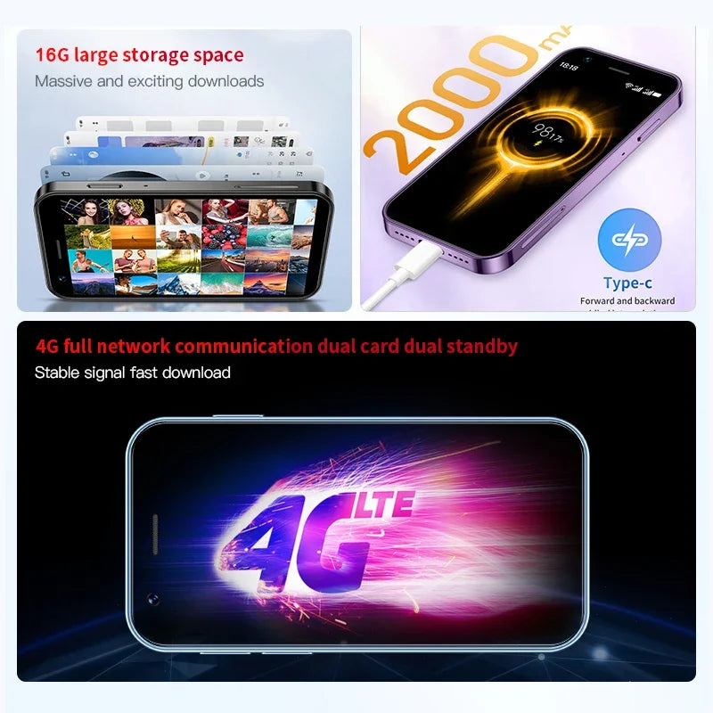 SOYES XS16 Mini Android10.0 Smartphone