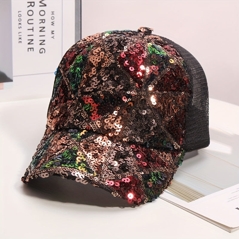 Sequin Baseball Cap
