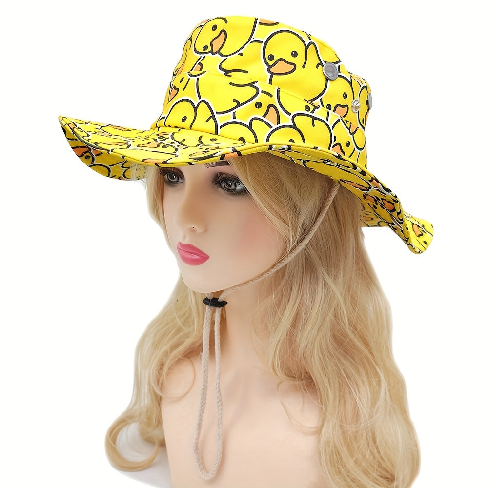 Duck Print Fisherman Hat