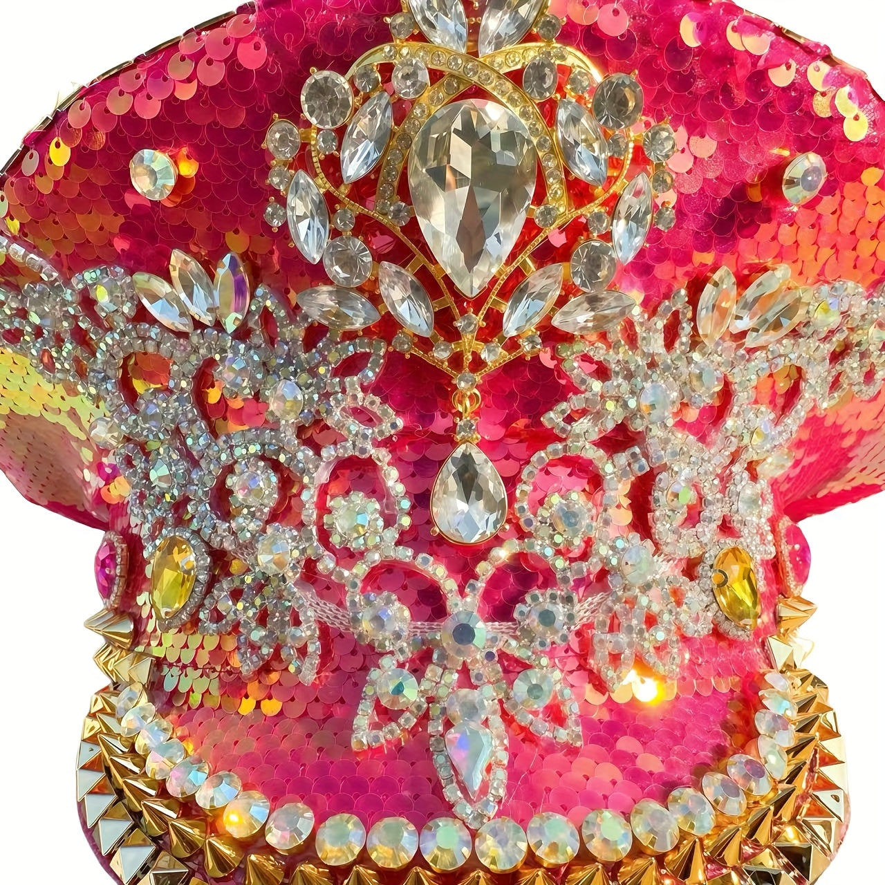 ACandy Pink Steampunk Captain'S Hat