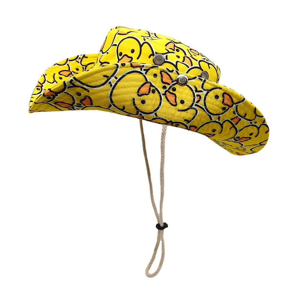 Duck Print Fisherman Hat