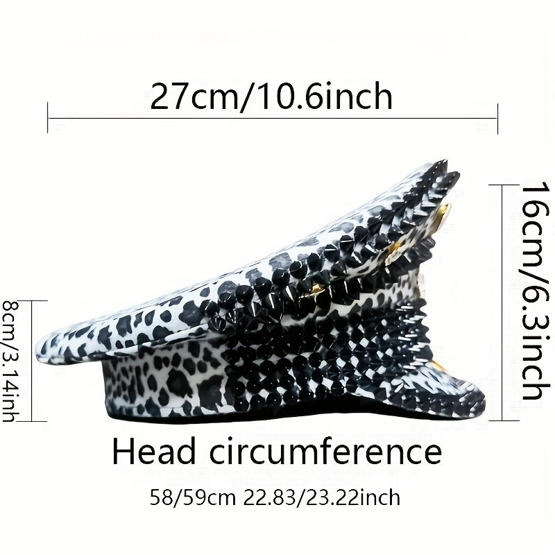 Rhinestone Captain's Hat