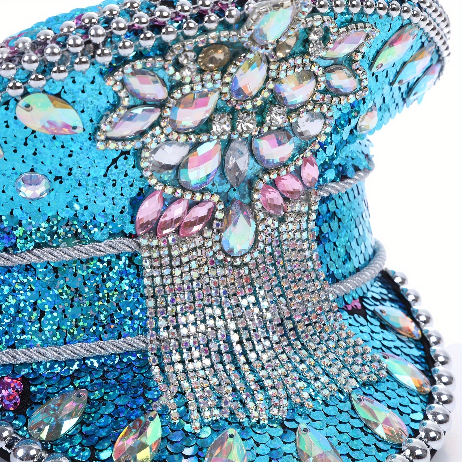 Fantasy Themed Sequin Captain Hat